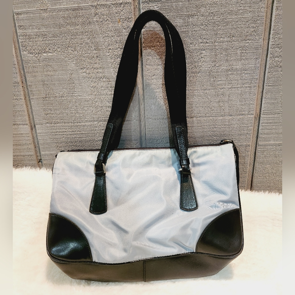 PRADA Nylon Boston Hand Bag